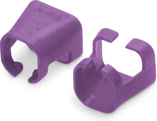 Digitus Color Clips Patch Cable Violet Digitus