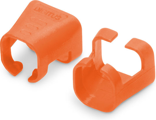 Digitus Digitus Farbclip Patchkabel 100 Stück Orange