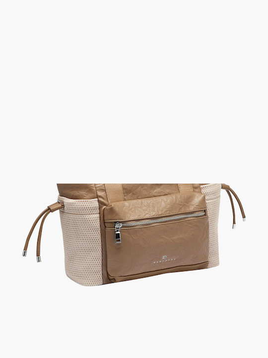 Set Women's Tote Bag Beige