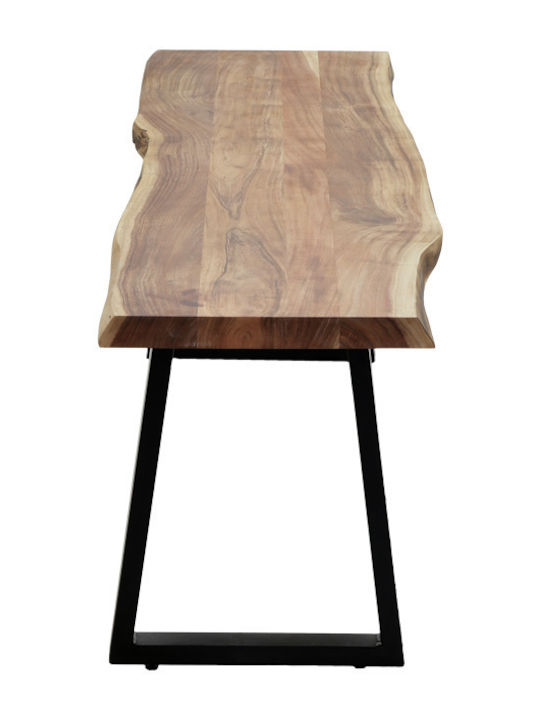 Miles Slim Bench Outdoor Wooden 160x40x45cm