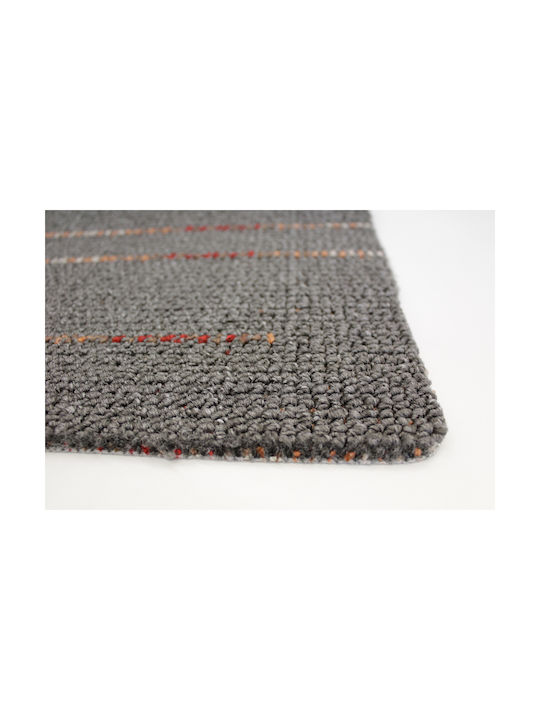 Nikotex Carpets Lanit Αντιολισθητικό Χαλί Ορθογώνιο Ανθρακί 133x190cm