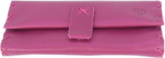 PO.S Lederne Tabaktasche mit Verschluss 16.5x7.5cm GLOSS