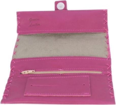 PO.S Lederne Tabaktasche mit Verschluss 16.5x7.5cm GLOSS