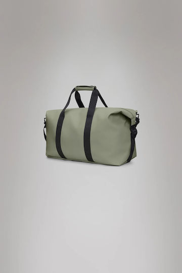 Rains Hilo Weekend Bag Sack Voyage 37lt Green made of Artificial Leather L52xW26xH27cm