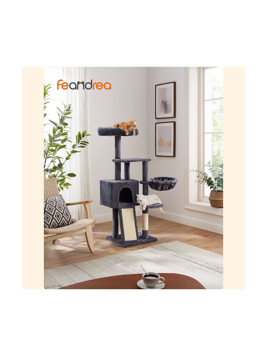 Feandrea Scratching Post Cat Trees Gray 4 levels