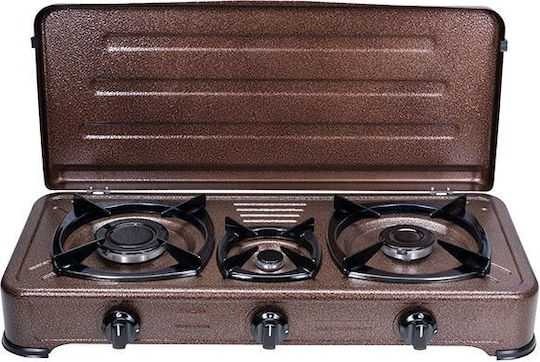Countertop Burner Flüssiggas Triple Weiß