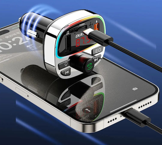 Dudao FM Transmitter Αυτοκινήτου με Bluetooth / USB