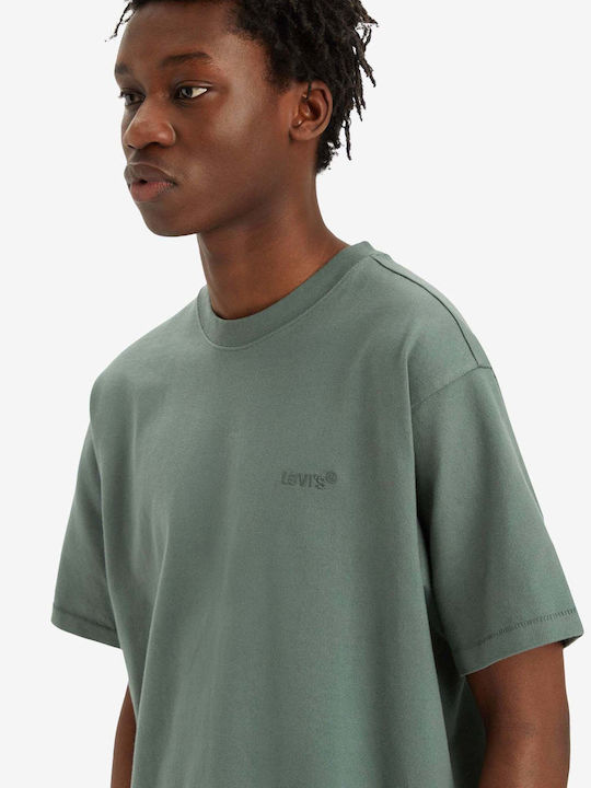 Red Tab Vintage T-shirt Green