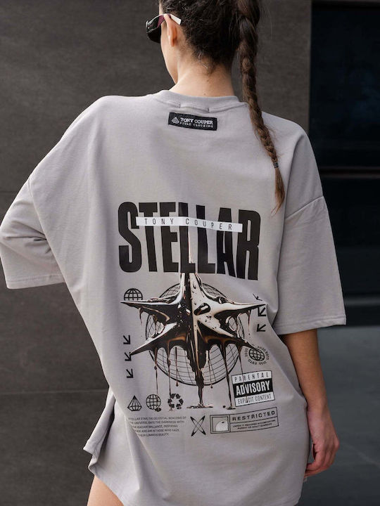 T-shirt Γκρι Ανοιχτό