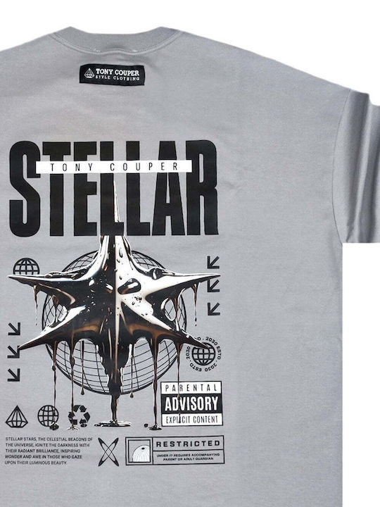 T-shirt Γκρι Ανοιχτό