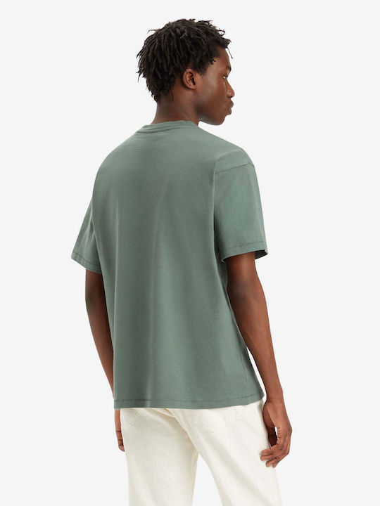 Red Tab Vintage T-shirt Green
