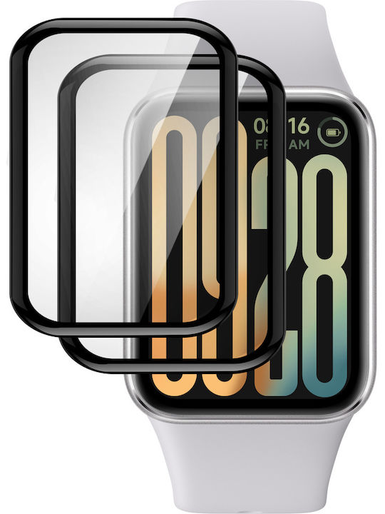 2x Хибридно стъкло Erbord Xiaomi Smart Band 9 Pro