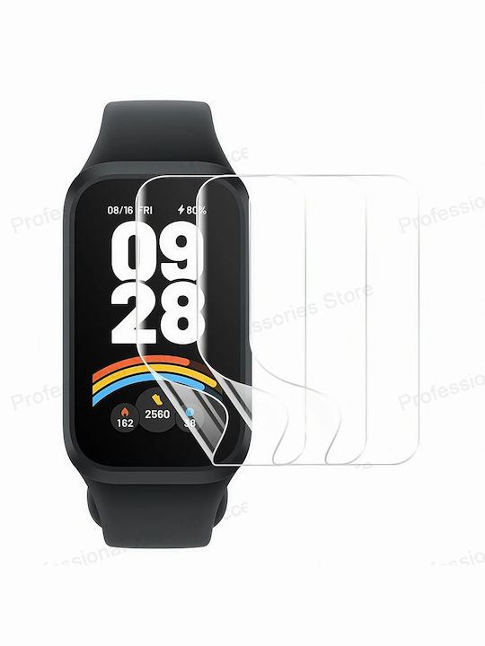 3x Hydrogel-Folie Erbord Xiaomi Smart Band 9 Active