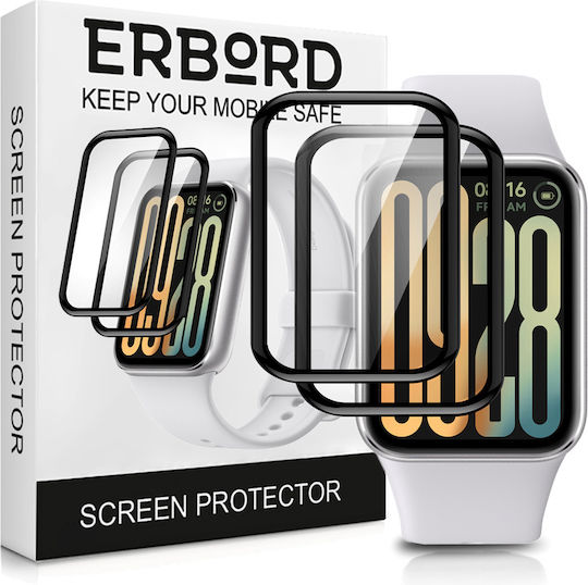 2x Υβριδικό Γυαλί Erbord Xiaomi Smart Band 9 Pro