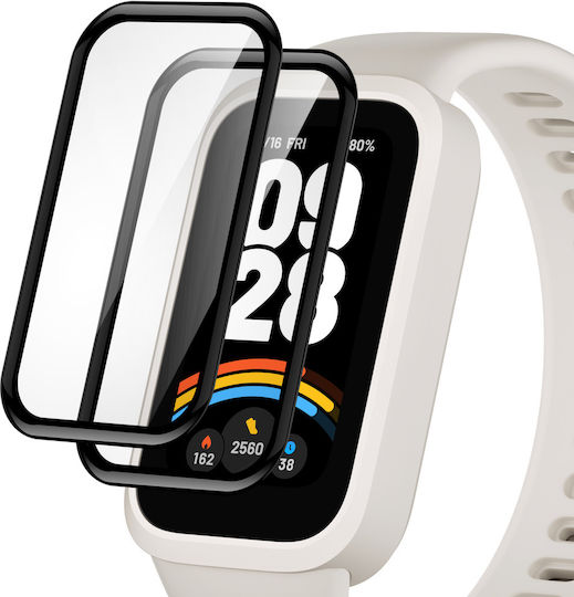 2x Хибридно стъкло Erbord Xiaomi Smart Band 9 Active