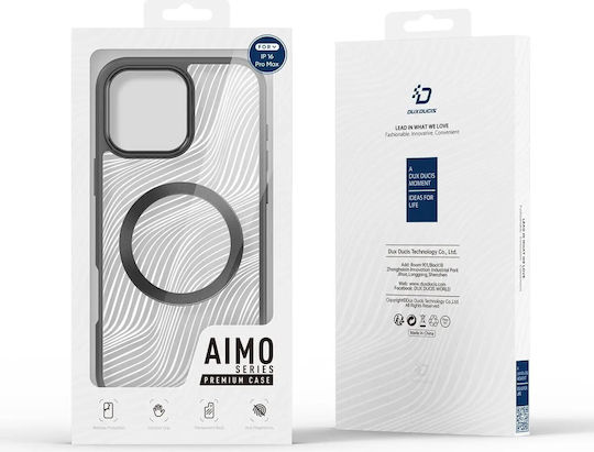 Dux Ducis Aimo Mag Back Cover Plastic Transparent (iPhone 16 Pro Max)