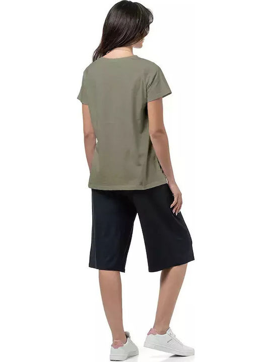 Bluza Damă Bumbac Kaki