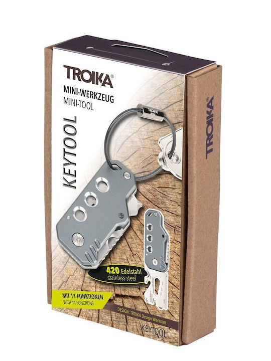 Μπρελόκ Μίνι Εργαλείο Troika Keytool Ktl40/ti