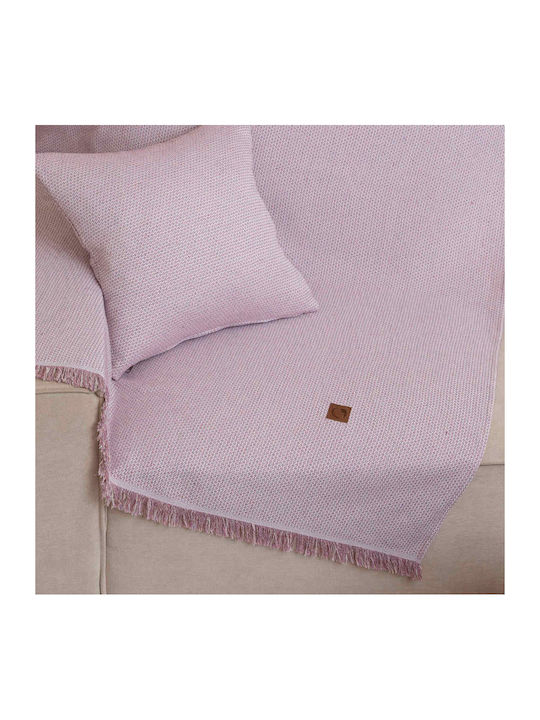 Borea Block Sofa Throw 2 Seater 180x250cm Petrol Blue