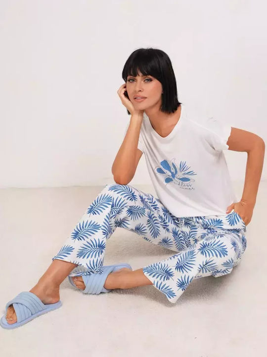 Bonatti Winter Damen Pyjama-Set Weiß