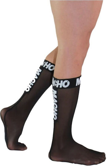 Macho Underwear Секси мъжки чорапи Черен
