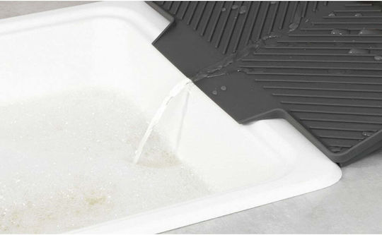 Wenko Suprafață de Uscare Inox Gri 20x40cm