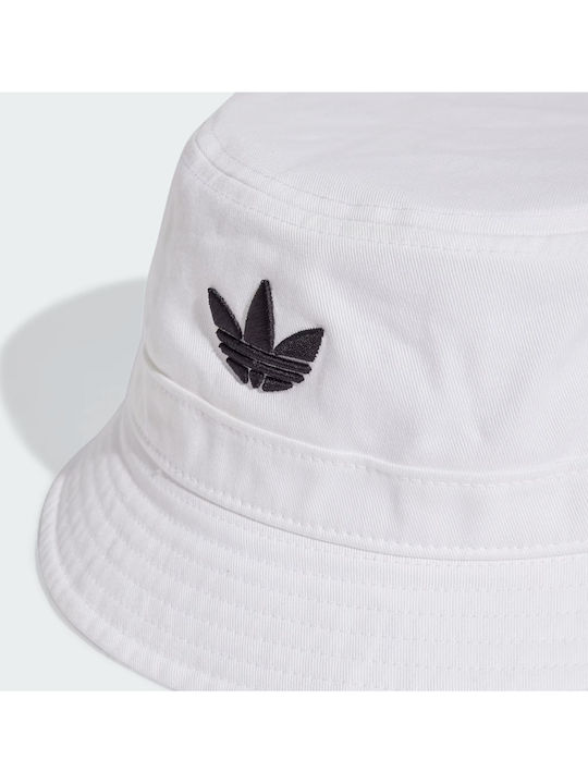 adidas Kids' Hat Bucket Fabric White