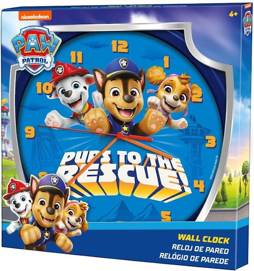 Paw Patrol Wall Clock
