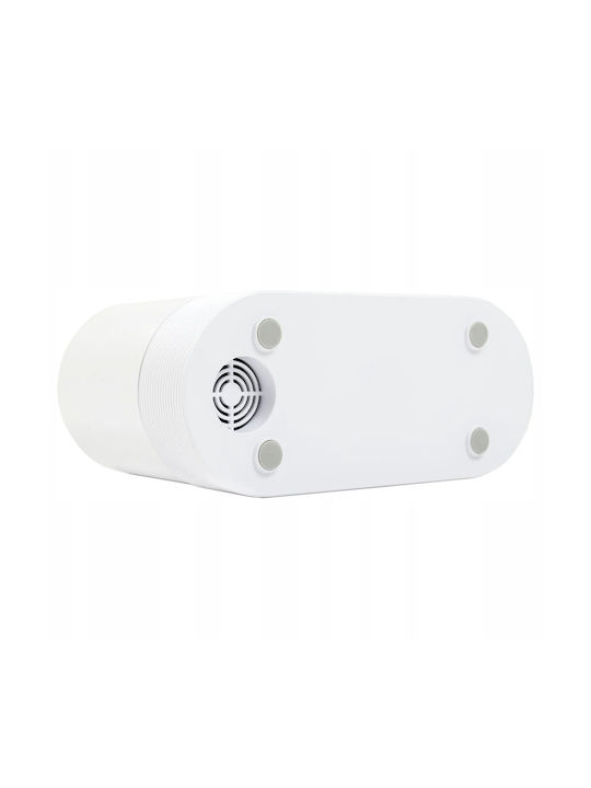 Led Συσκευή Αρωματοθεραπείας Humidifier Night Light Aroma Λευκή 180ml 122236846