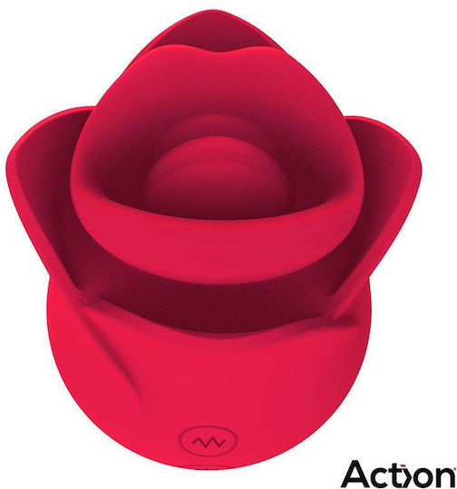 Action Mini Δονητής 7cm Ροζ
