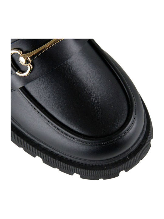 Women's Loafers in Black Color