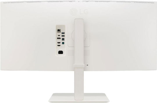 LG 38BR85QC-W Ultrawide Nano IPS Curved Monitor 38" QHD 3840x1600 144Hz με Χρόνο Απόκρισης 1ms GTG Λευκό