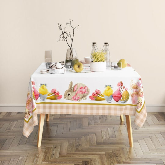 Față de masă de Paște 100% bumbac 140x220cm Club Cotton Preț