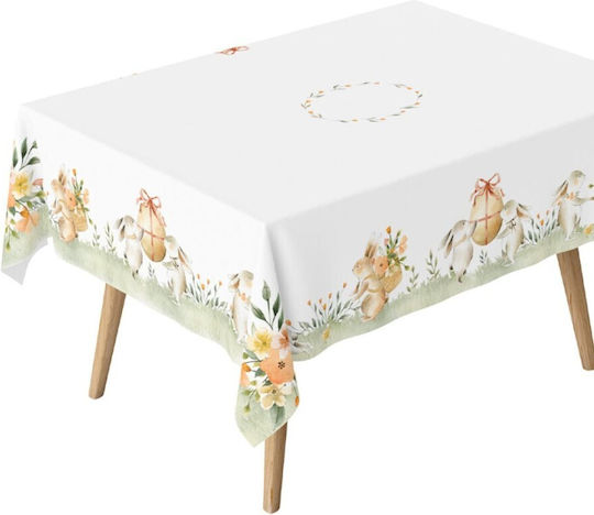 Easter Tablecloth 100% Cotton 140x180cm Club Cotton Londy