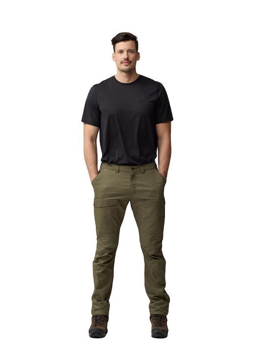Fjallraven Abisko Ανδρικό Μακρύ Παντελόνι Πεζοπορίας Μαύρο