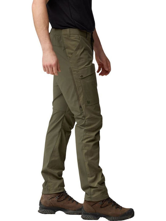 Fjallraven Abisko Ανδρικό Μακρύ Παντελόνι Πεζοπορίας Μαύρο