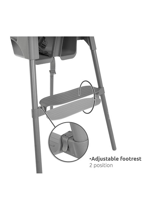 Lorelli Pesto Baby Highchair Gray