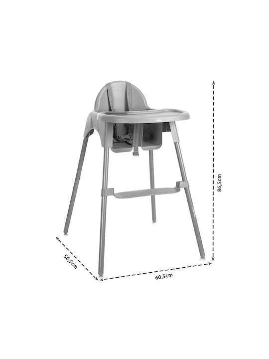 Lorelli Pesto Baby Highchair Gray