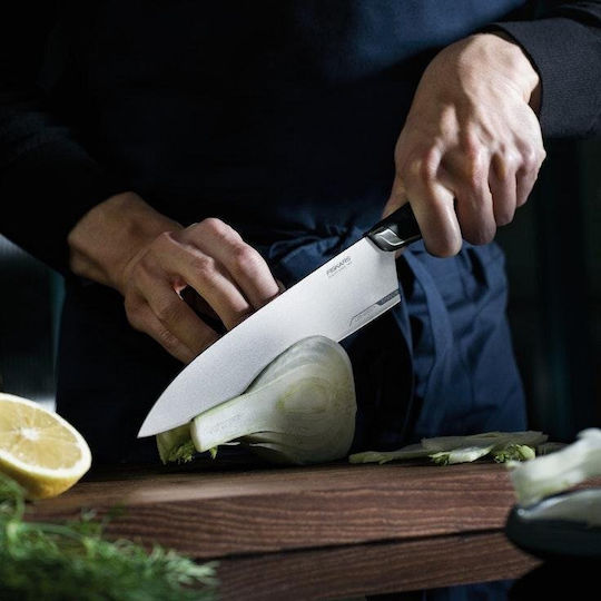 Fiskars Μαχαίρι Chef από Ανοξείδωτο Ατσάλι 20cm