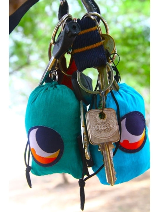 Ticket To The Moon Eco Keyring 5L Υφασμάτινη Τσάντα για Ψώνια Ticket To The Moon Eco Keyring 5L Υφασμάτινη Τσάντα για Ψώνια