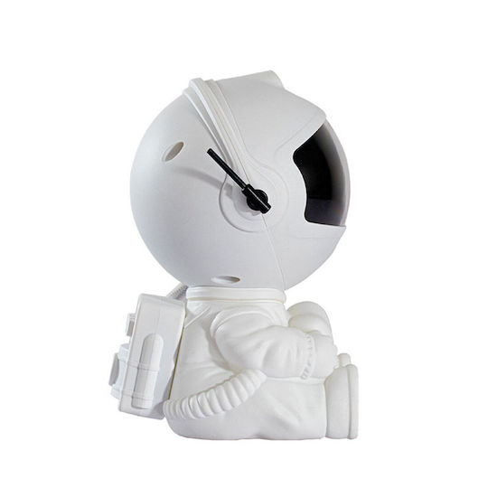 ACP Led Rotating Kids Projector Lamp with Star Projection White
