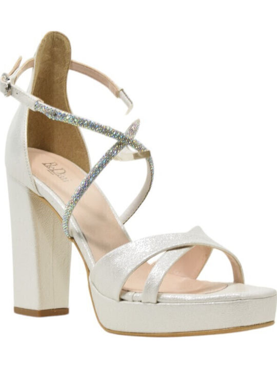 Sandalen Weiß