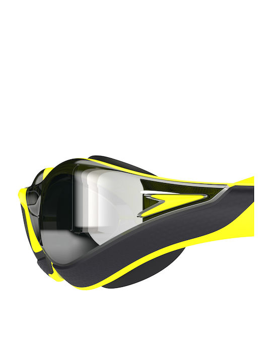 Speedo Fastskin Pure Focus Swimming Goggles Adults Yellow