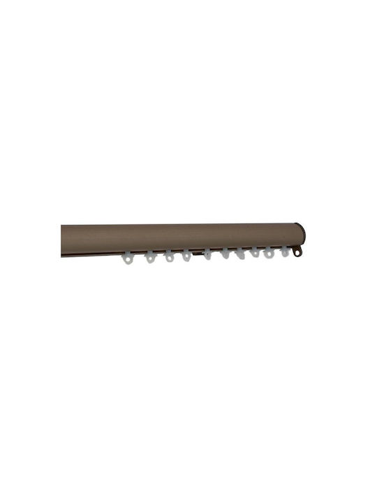 Import Hellas Einweg Vorhangschiene Bronze Matte 300εκ. Σιδ.2-4