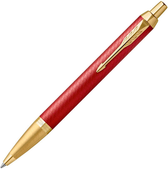 Parker Desk Set with Notebook and Pen IM Premium 1159.3103.04 Red GT 2pcs