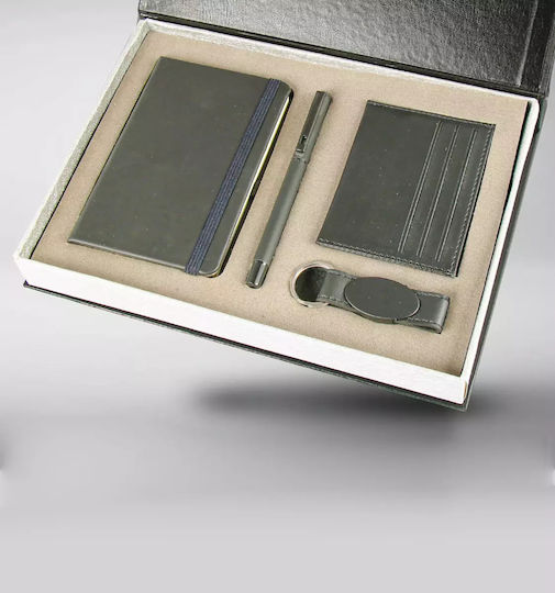 Desk Set with Notebook and Pen 1pcs