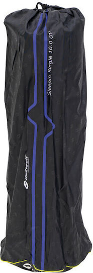 Outwell Self-Inflating Single Camping Sleeping Mat 183x63cm Thickness 10cm in Black color