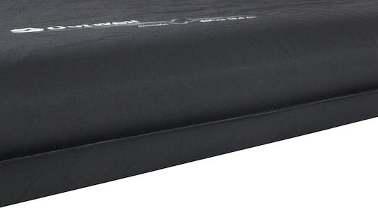Outwell Self-Inflating Single Camping Sleeping Mat 183x63cm Thickness 10cm in Black color
