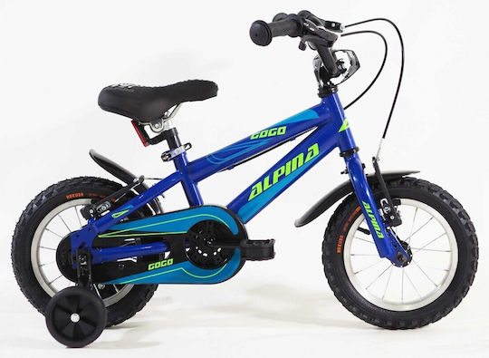 Alpina 12" Παιδικό Ποδήλατo BMX Μπλε