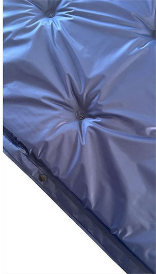 Inca Gonflabil Single Substrat Camping 185x60cm Grosime 2.5cm în culoarea Albastru